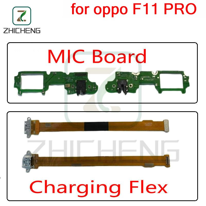 สําหรับ OPPO F11 Pro ชาร์จ Flex + mic บอร์ดชาร์จริบบิ้น Flex USB mic บอร์ดไมโครโฟน Handphone แจ็คไมโครโฟนพอร์ตชาร์จ