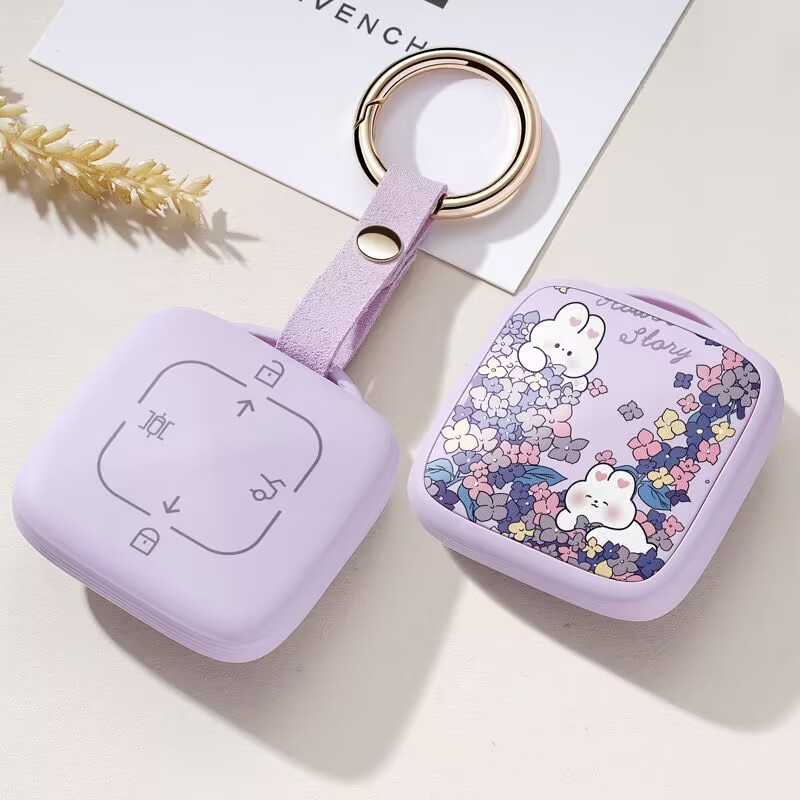 2024 เคสกุญแจรีโมทรถยนต์ 4 ปุ่ม สําหรับ ZEEKR 001/009/007/X เคสกุญแจรถzeekr