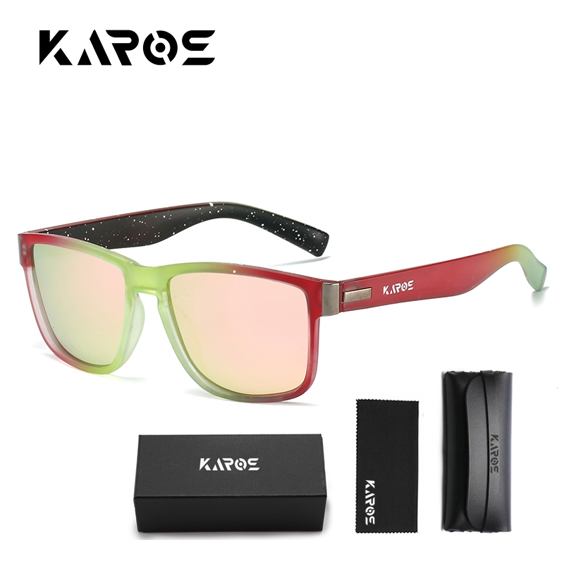 KAROS แว่นกันแดดโพลาไรซ์ ป้องกันแสงสะท้อน สําหรับคนขับรถ Unisex UV400 适用于登山钓鱼 Bivouac