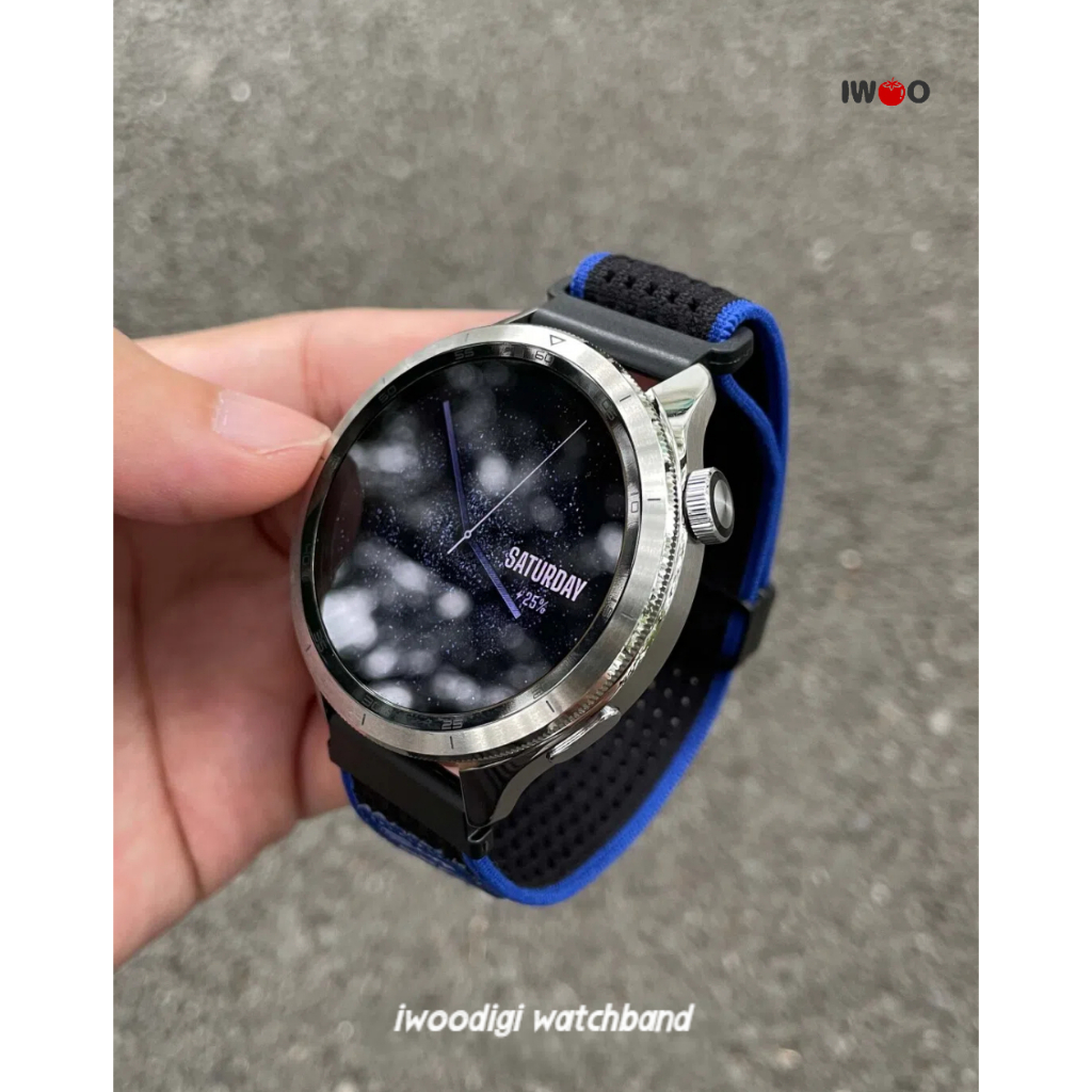 18/20/22mm สําหรับ Xiaomi watch s4 41mm/s4/s3/s2/watch 2/redmi watch 5 active/lite磁吸扣表带