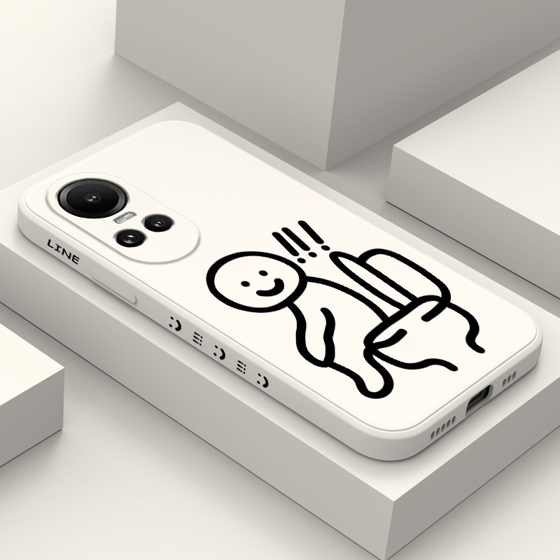 Funny Man เคสโทรศัพท์สําหรับ OPPO Reno 13 12 11 F Pro 12F 4G 5G คลาสสิกฝาครอบสบายรู้สึก