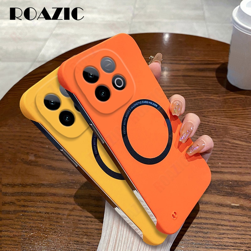 เคสโทรศัพท์ไร้กรอบเข้ากันได้สําหรับIQOO Neo 10 5G Colorful Ultra-thin Hard PCปกหลังMatte Skin Friendlyฝาครอบกล้องป้องกันกรณีSc01 ราคา ถูกที่สุด ดีลบีเคเค