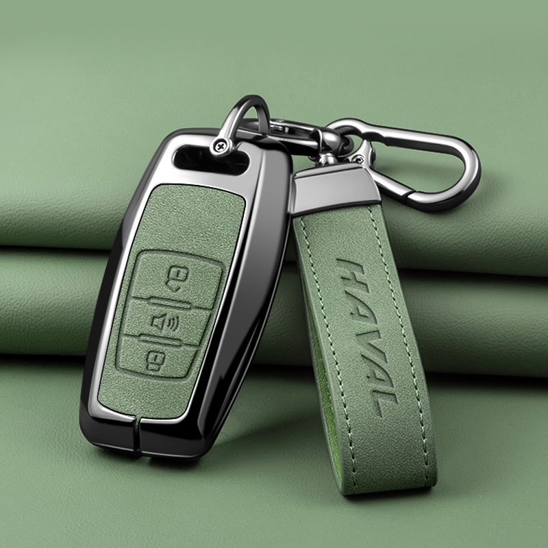หนัง + โลหะกุญแจรถสําหรับ Haval Jolion F7 H9 H6 H2 F7X F7H H8 H3 H4 H1 H5 H7 F5 M4 M6 H6-Coupe First