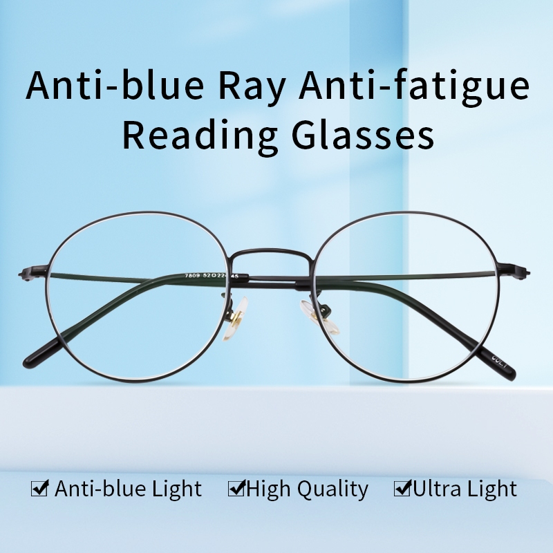 Anti Blue Ray Anti-fatigue แว่นอ่านหนังสือสําหรับผู้หญิงผู้ชาย, Ultralight Blue Light Blocking แว่นตา Presbyopic