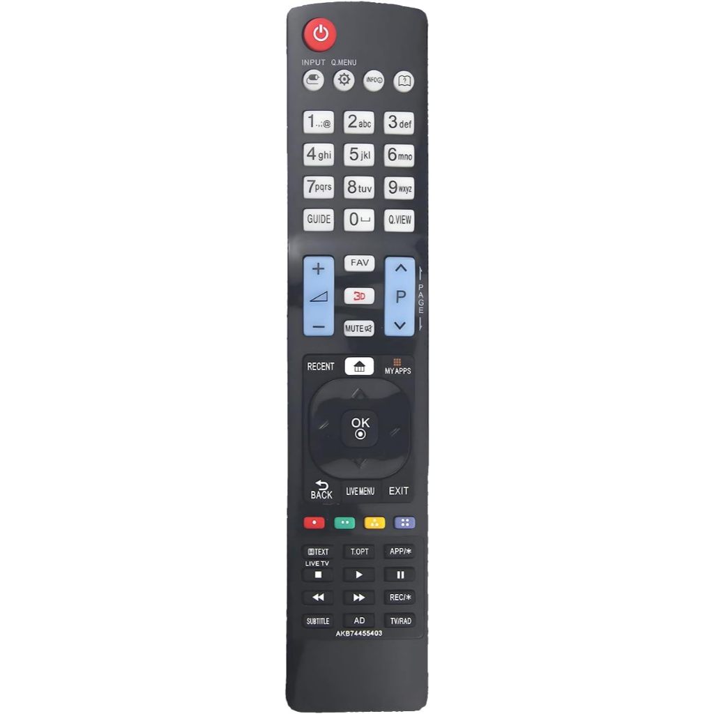 ลูกชาย74455403 รีโมททดแทนสําหรับ LG TV 50LB650V 4652PC1RV MKJ61842701 42PC1RV-ZJAULLMP 42LF652 32LF6
