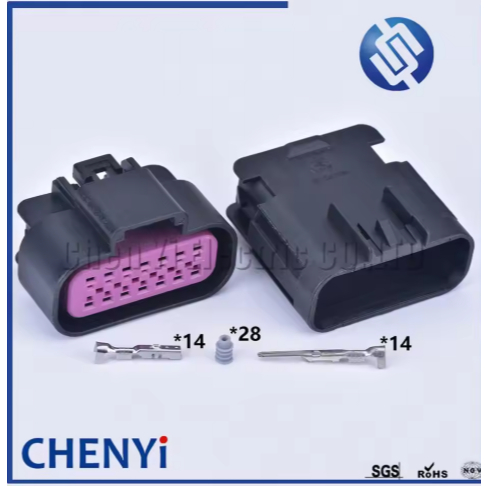 14 Pin GT 1.5 ซีรีส์ 15326856 15326861 ขั้วต่อกันน้ําอัตโนมัติ ปลั๊กสายเคเบิลสายรัดสายไฟอัตโนมัติสําหรับ Chevrolet Buick
