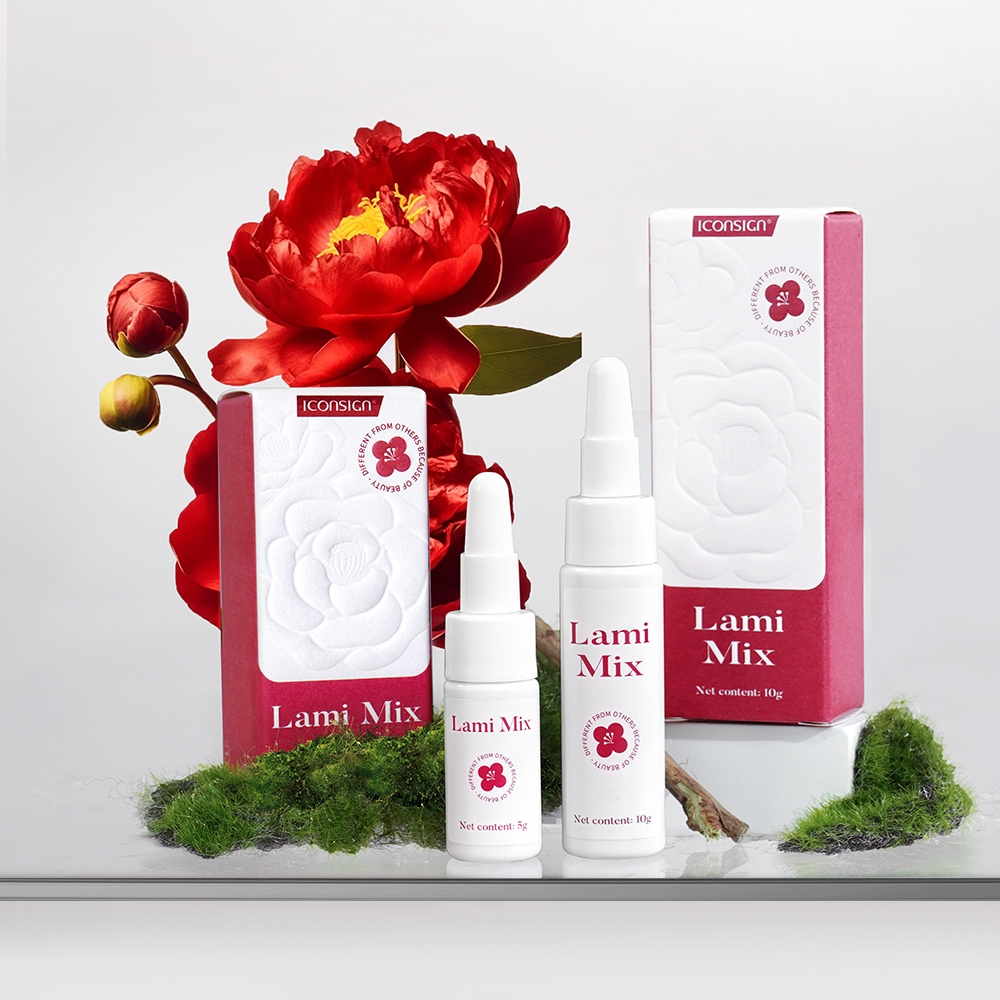 ICONSIGN Eyebrow Eyelash Nourishing Shaping Powder Lash Lift Lami Mix 3S Setting เริ่มต้น