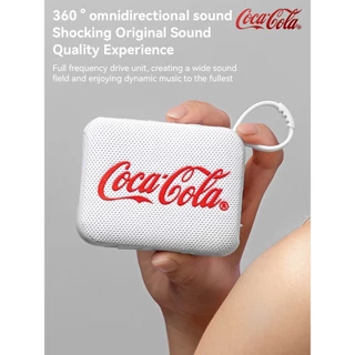 Coca-Cola T21 ลําโพงบลูทูธกลางแจ้ง เสียงเซอร์ราวด์ 360 องศา | กะทัดรัดและพกพา