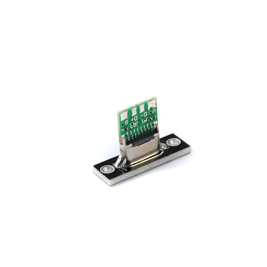 พร้อมแผ่นยึดสายเคเบิลดัดแปลงคีย์บอร์ดหญิง type-c สายเคเบิลคีย์ USB แยกสายเคเบิลข้อมูลเทอร์มินัลหญิง type-c