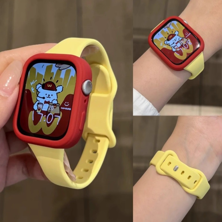 Silicone Strap Case For Huawei Watch Fit 4 สาย Rubber สาย Huawei Watch Fit 4 Pro Strap Case Soft Hua