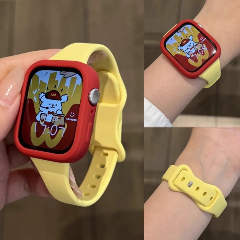 เคสซิลิโคนสําหรับ For Huawei Watch Fit 4 สาย Rubber สาย Huawei Watch Fit 4 Pro Strap Case Soft Huawe