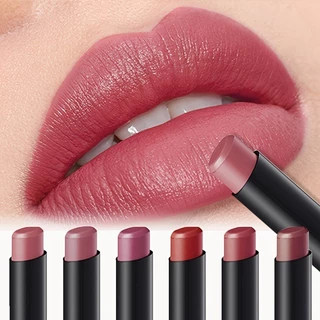 12 สี Matte ลิปสติกดินสอกันน้ําติดทนนาน Non-Stick Cup Lip Stain Tint เครื่องสําอาง Nude ลิปสติกปากกาแต่งหน้า
