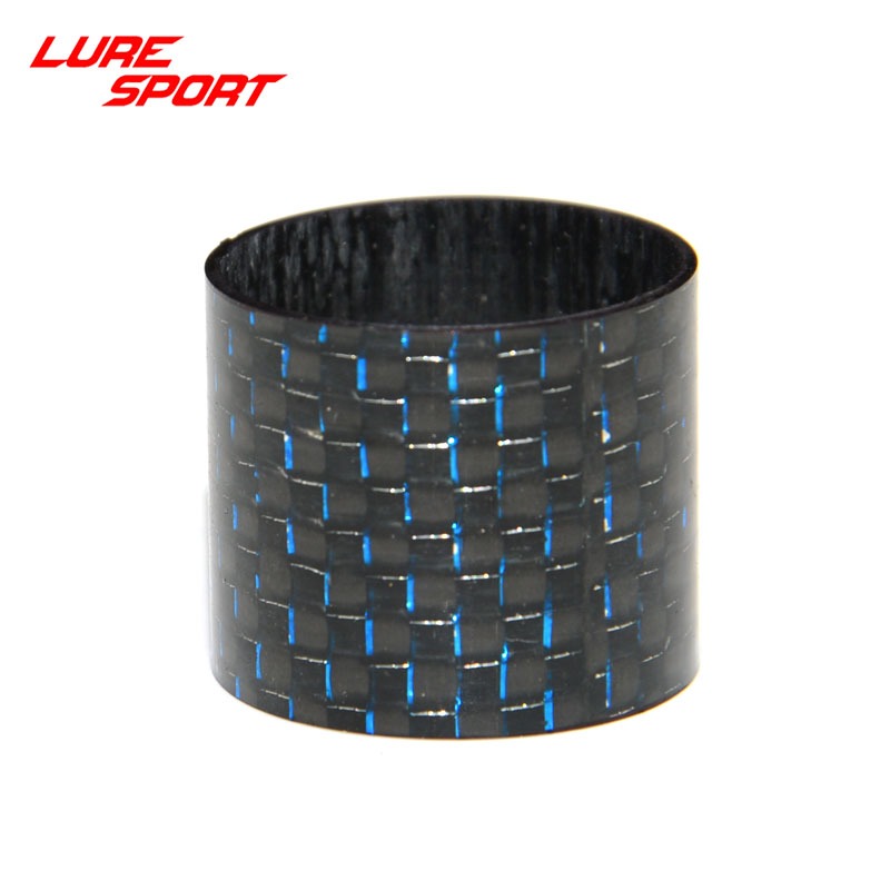 LureSport 2 ชิ้น 1K ทอหลอดคาร์บอน 3K ทอคาร์บอนที่มีสีสันด้ายหลอดเปล่า Rod อาคารส่วนประกอบซ่อมเสา DIY อุปกรณ์เสริม
