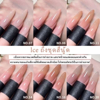 XEIJAYI 15มล น้ำยาทาเล็บสีนู้ดอ่อนๆ 6 สี เงางามยาวนาน เหมาะสำหรับทำเล็บที่บ้านและที่ร้าน