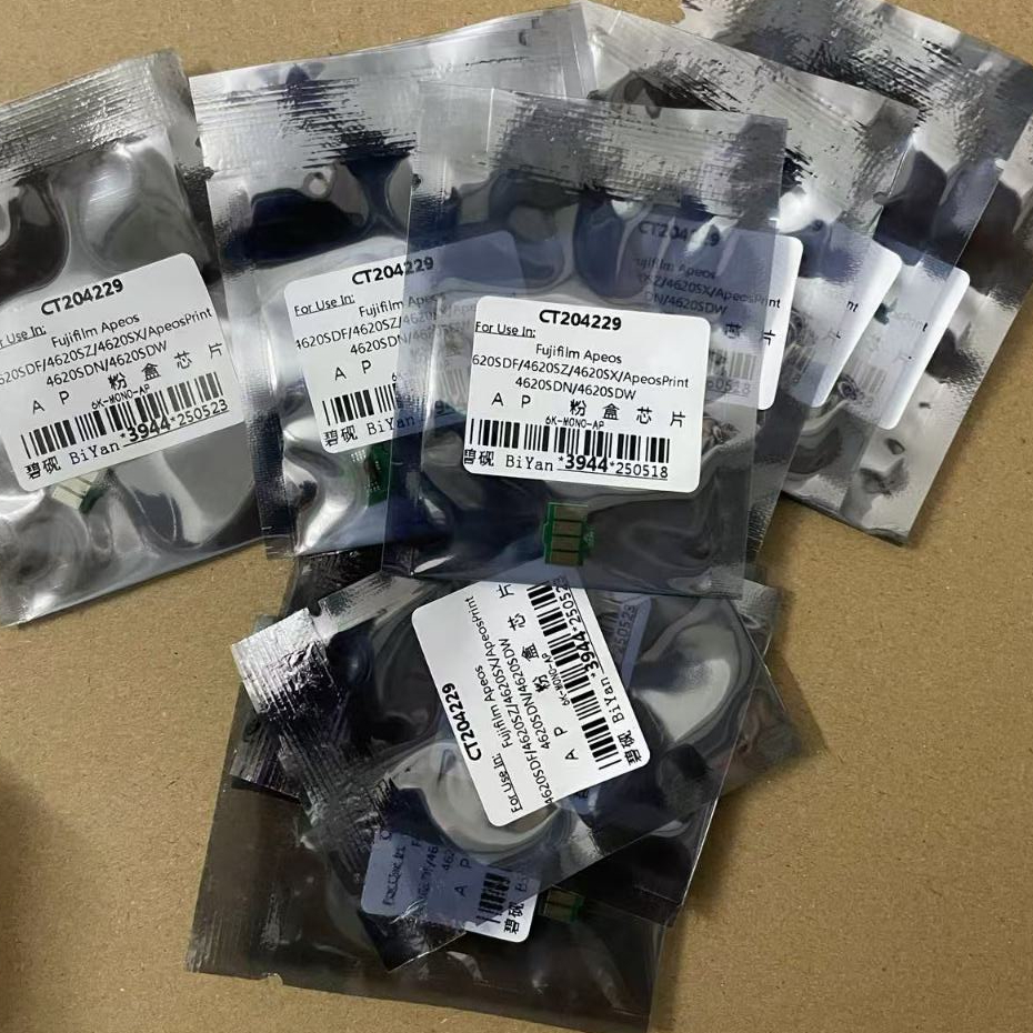 ชิปสําหรับ FUJIFILM Apeos 4620SDF 4620SZ 4620SX ApeosPrint 4620SDN 4620SDW ตลับหมึกชิป CT204229 กะรั