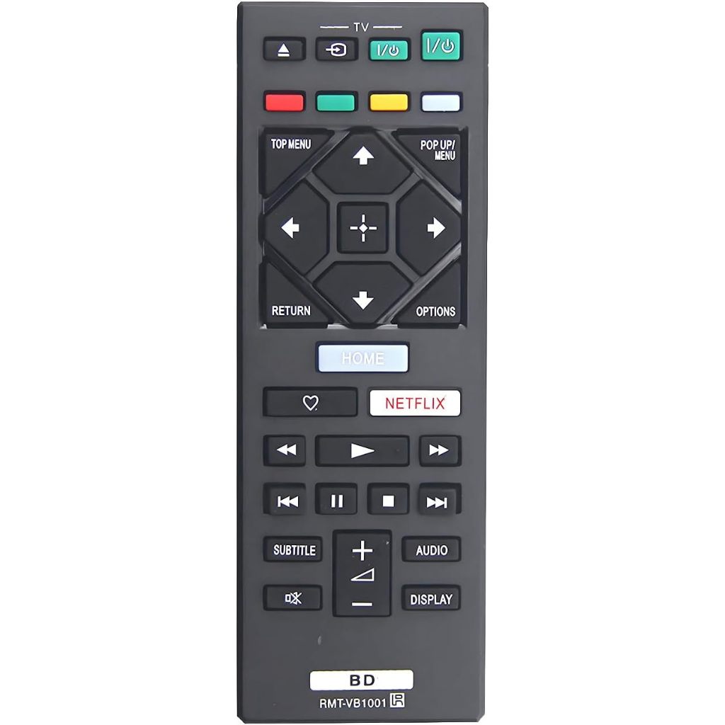 RMT- VB1001 รีโมททดแทนสําหรับ Sony Blu-ray Disc DVD Player BDP-S6500 BDP-S5500 BDPS4500 BDP-S3500 BD