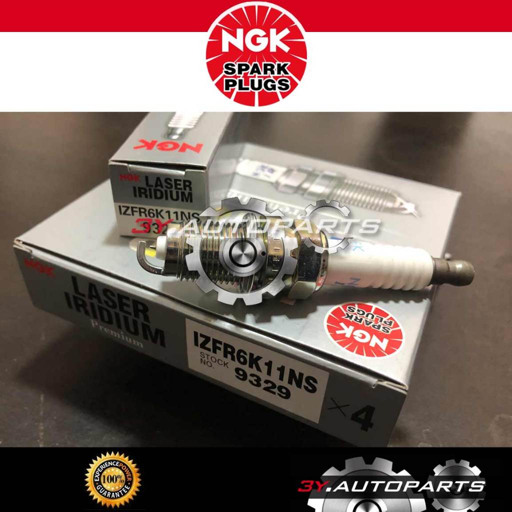 ใหม่ IZFR6K-11NS (4 ชิ้น) ของแท้ NGK Laser Iridium สําหรับ Honda Accord TAO 2.0 (2008-2013)