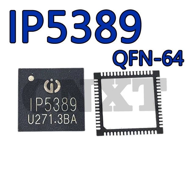 IP5389 IP5389-BZ IP5389-I2C QFN-64 Two-Way 100W Fast Charge Chip