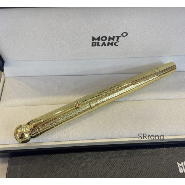MB Fountain Pen Joseph II Fountain Pen มีโลโก้ดาวหกแฉก Gold Heavy Feel Fountain Pen