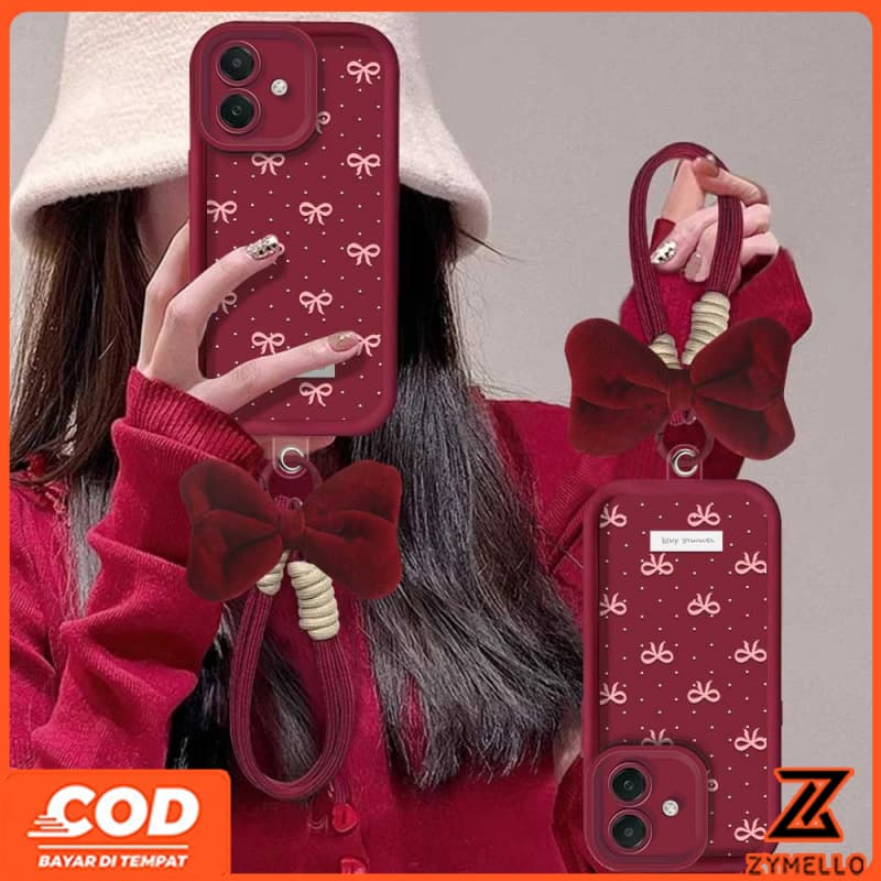กรณีสําหรับOPPO A6X A6 A6 PRO A5i A5X A5 5G A3 A3X A18 A17 A60 A38 A79 A3 Pro A57 A77S A58 A7 A5S A5S A12 A78 A17K A12 A17 A78 โบว์ใหญ่อุปกรณ์เสริม – โปรปัง