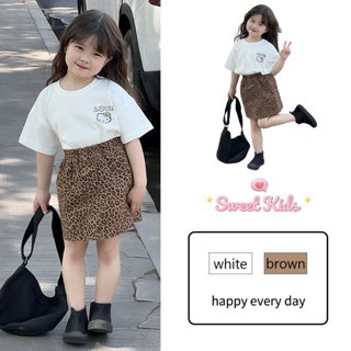 SweetKids พร้อมส่งจากกทม🌸ชุดเด็กผู้หญิง🍓ฤดูร้อนสาวแขนสั้น กร…