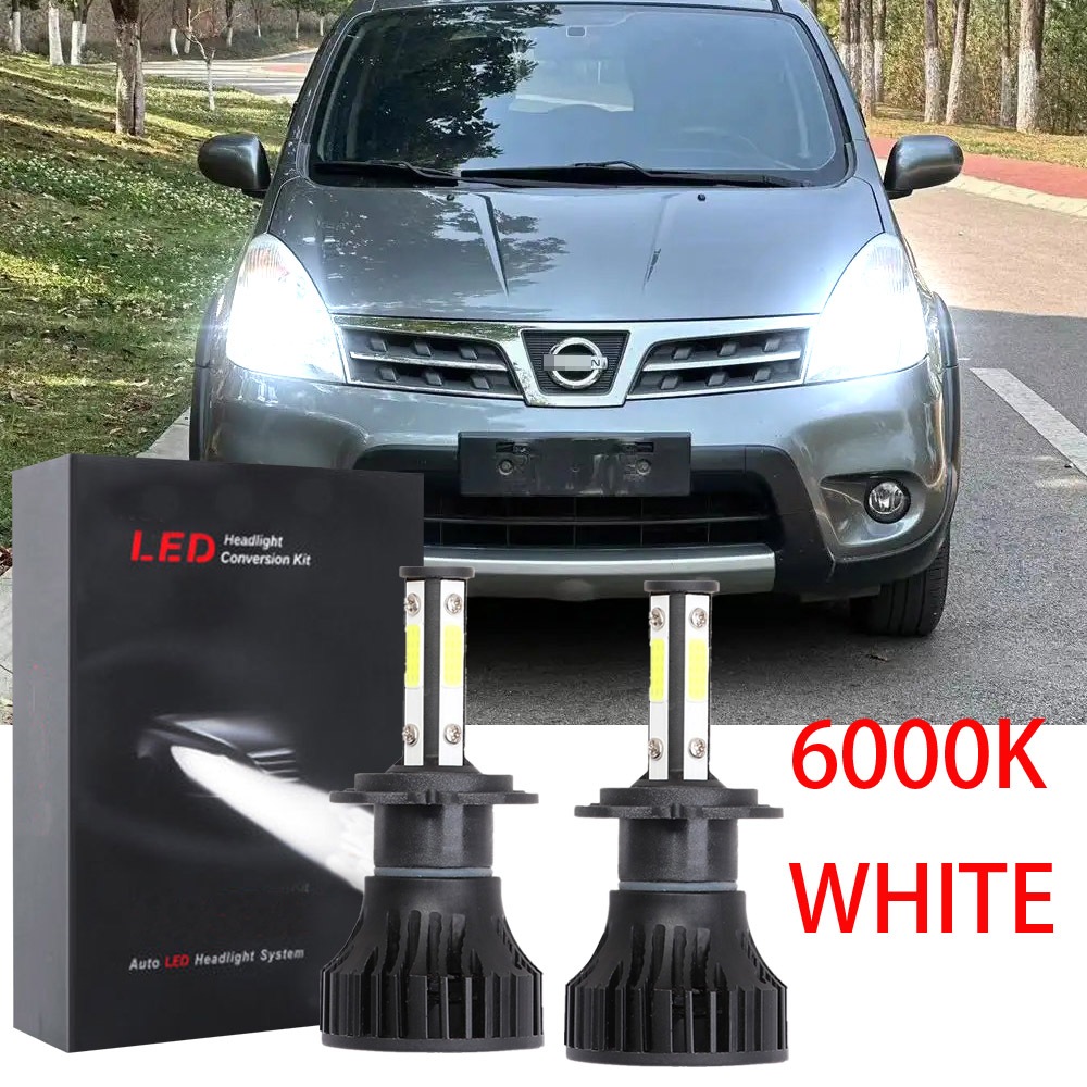 สําหรับ Nissan Livina L10 ปี 2006 - 2013 (ไฟหน้าไฟหน้ารถ) - CG YE HE cly LED ไฟหน้าหลอดไฟชุดแปลง 600