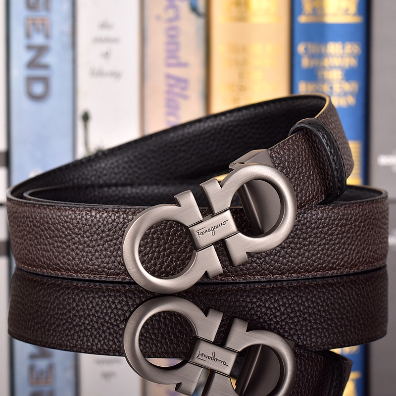 เข็มขัดแฟชั่น เข็มขัดผู้ชายทนทานเรียบง่ายทุกการแข่งขันเข็มขัดผู้หญิง - รูปที่ 4