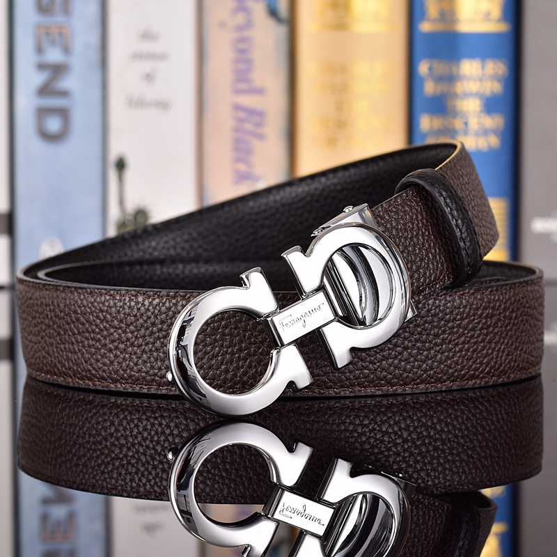 เข็มขัดแฟชั่น เข็มขัดผู้ชายทนทานเรียบง่ายทุกการแข่งขันเข็มขัดผู้หญิง - รูปที่ 5