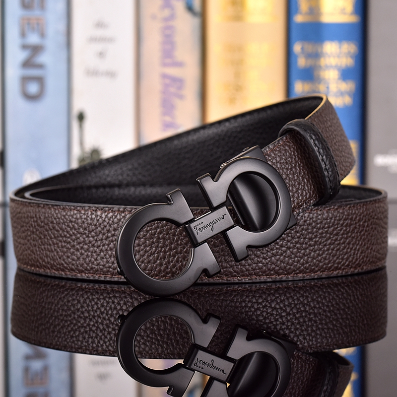 เข็มขัดแฟชั่น เข็มขัดผู้ชายทนทานเรียบง่ายทุกการแข่งขันเข็มขัดผู้หญิง - รูปที่ 7