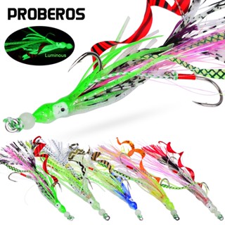 โพรบส์ 1/5ชิ้นส่องสว่าง ซาบิกิ ตะขอ-เหมาะสําหรับน้ําเค็มและต…