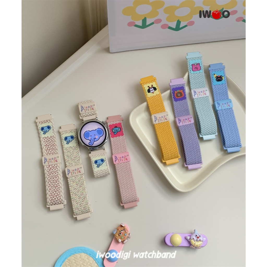 18/20/22 มม.สําหรับ Garmin venu 3S/2s/vivoactive 4S/vivomove 3S/vivoactive 6/5 หัวเข็มขัดแม่เหล็กสุภาพสตรีสายคล้อง