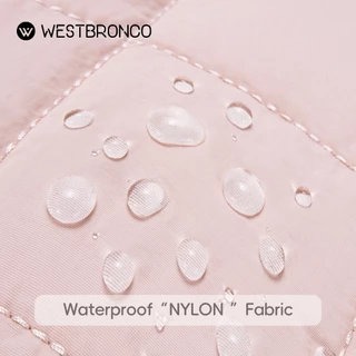 WESTBRONCO Muffinรุ่น (มัฟฟิน) กระเป๋าเป้ขนาดเล็กสไตล์มินิมอล ดีไซน์น่ารักสีพาสเทล น้ำหนักเบา กันน้ำได้