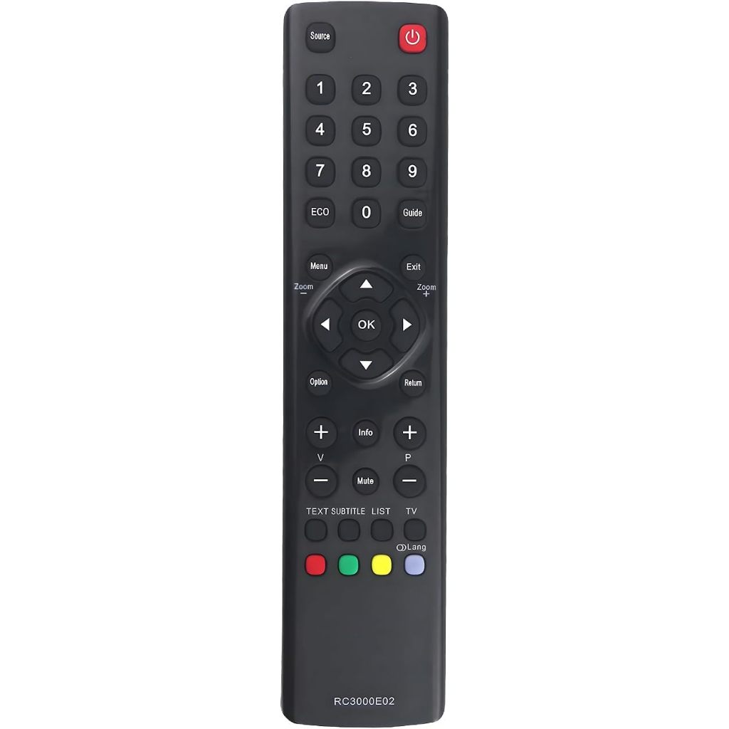 RC3000E02 เปลี่ยนระยะไกลสําหรับ TCL TV L32S4603 L32F3393 L32F3390C L32E3004 L32E3000C L32D3300C L32E