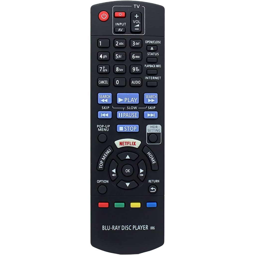 N2QAYB001147 รีโมทคอนโทรลสําหรับ Panasonic Blu-Ray Disc Player DMP-UB300 DMP-UB300GNK DMP-UB400 DMP-