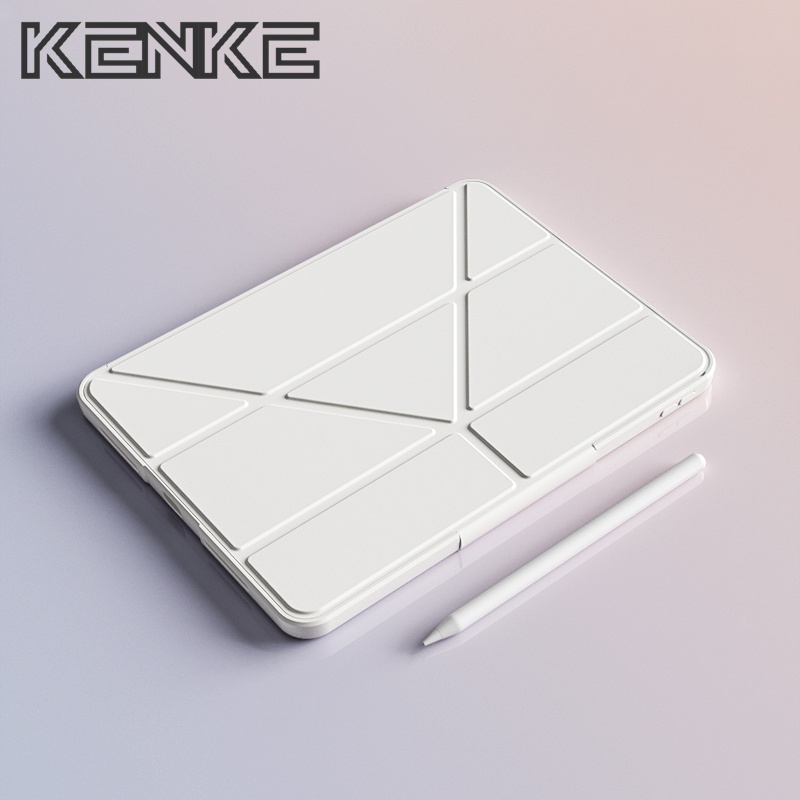 kenke เคส ipad,เคสแท็บเล็ต Mecha,'Y' พับปก,พร้อมช่องเสียบปากกา for ipad 2025 M3 Air7 m2 air6 11 นิ้ว