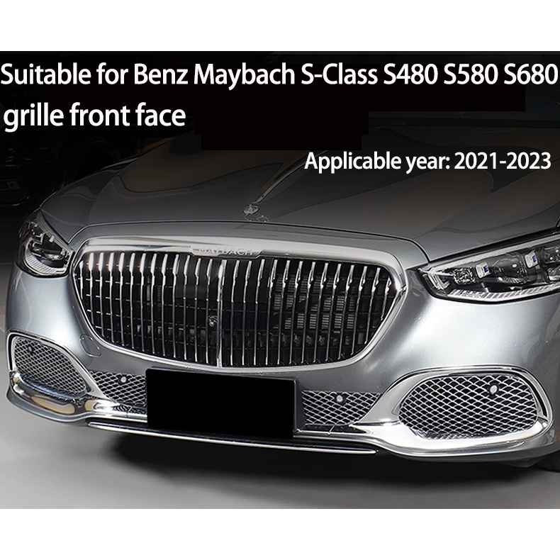 เหมาะสําหรับ Benz S-Class Maybach 5480 S580 S680W223 Maybach กระจังหน้าไฟฟ้า