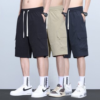กางเกงขาสั้นผู้ชาย คาร์โก้ หลวม ใส่สบาย แฟชั่นเกาหลี ฤดูร้อน…
