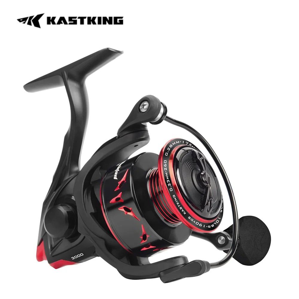 KastKing Speed Demon Elite Spinning Reel ความเร็ว 7.4:1 อัตราส่วนน้ำหนักเบาสำหรับทะเลจ-freshwater ชุบสแตนเลส-double shielded bbs