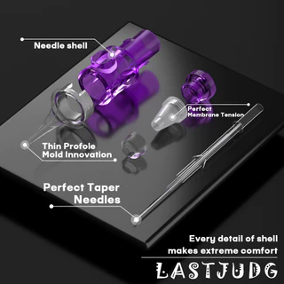 LASTJUDG 20 ชิ้น/กล่อง มืออาชีพ #12 เข็มสักสารพันมาตรฐาน, เข็มตลับสัก 0.35 มม. แบบใช้แล้วทิ้งสําหรับศิลปิน, ปลอดภัยและเชื่อถือได้สําหรับสักความแม่นยํา