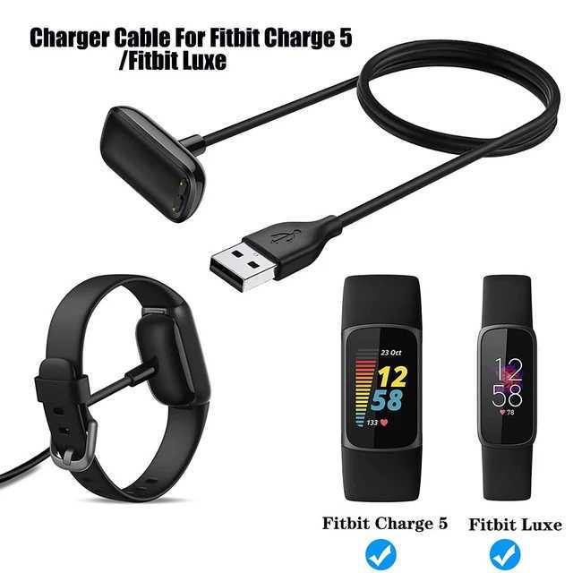 Magnetic Fast สายชาร์จสําหรับ fitbit versa 2/4 fitbit versa 3 Fitbit charge 5/6 smartwatch inspive 2/3 สายชาร์จสําหรับแท่นชาร์จ Cradle – โปรปัง
