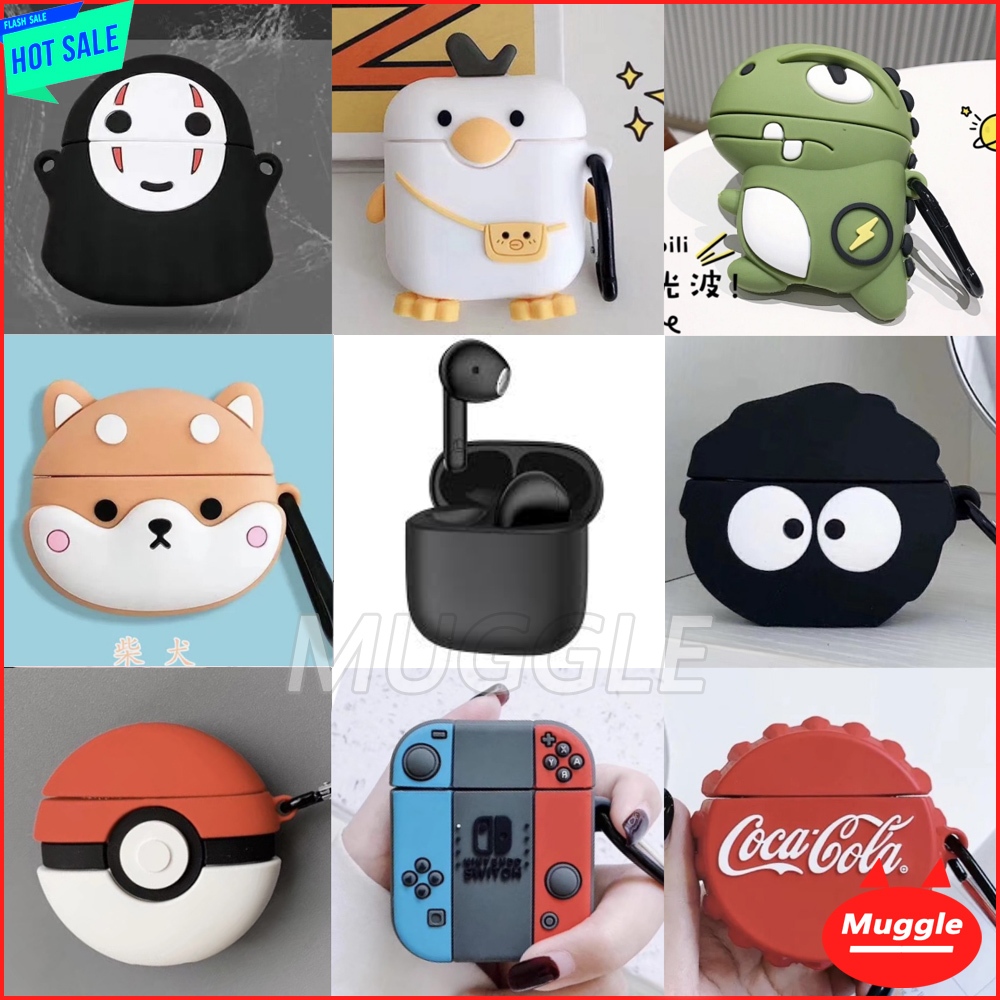 Edifier X2 Plus เกราะป้องกันเคสซิลิโคนอ่อนนุ่มฝาครอบหูฟังการ์ตูนน่ารัก Edifier X2 Plus case cover เค