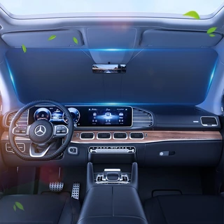 Toyota ม่านบังแดดรถยนต์ กระจกรถยนต์ ม่านบังแดดบอร์ด titanium silver บังแดดความร้อน VIos Yaris Corolla Cross Veloz Avanza Fortuner Rush Innova raize GR Sport