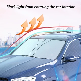 Toyota ม่านบังแดดรถยนต์ กระจกรถยนต์ ม่านบังแดดบอร์ด titanium silver บังแดดความร้อน VIos Yaris Corolla Cross Veloz Avanza Fortuner Rush Innova raize GR Sport
