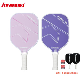 KAWASAKI คาวาซากิ Pickleball Paddle GALAXY & AURORA 220g ไฟเ…