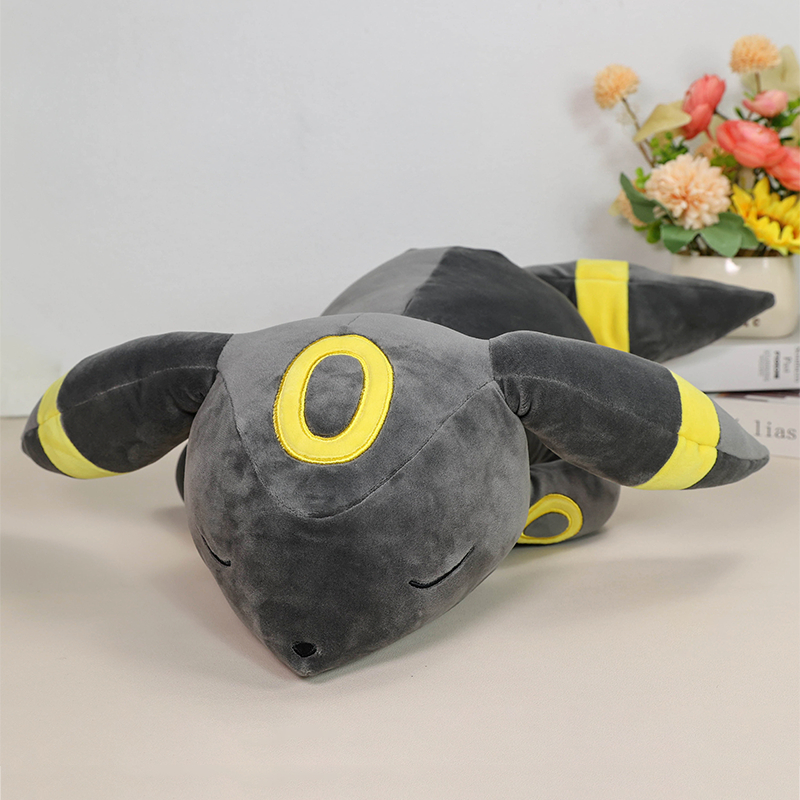 68 ซม.อะนิเมะรูป Eevee Umbreon Sleep Series Hold หมอนของเล่นตุ๊กตาตุ๊กตาสัตว์ยัดไส้นุ่มสําหรับเด็กของขวัญวันเกิด