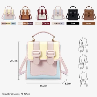 BOSTANTEN Icecream Bag กระเป๋าเป้ผู้หญิงมีความอ่อนเยาว์ น่ารัก และกระเป๋าสตรีแฟชั่น