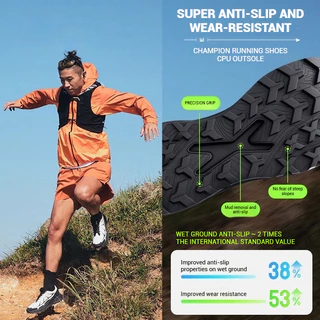 【xtep】Chasing Mountain PRO | รองเท้าพิเศษกลางแจ้ง สำหรับวิ่งข้ามประเทศ กันลื่น สวมใส่สบาย กันกระแทก
