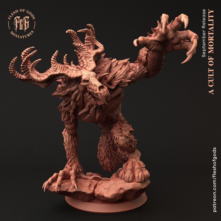 D DND Model Tree Man Unpainted โมเดลเรซิ่น