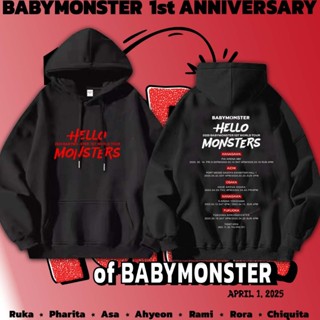 เสื้อฮู้ดแขนยาว BABYMONSTER 1st WORLD TOUR 