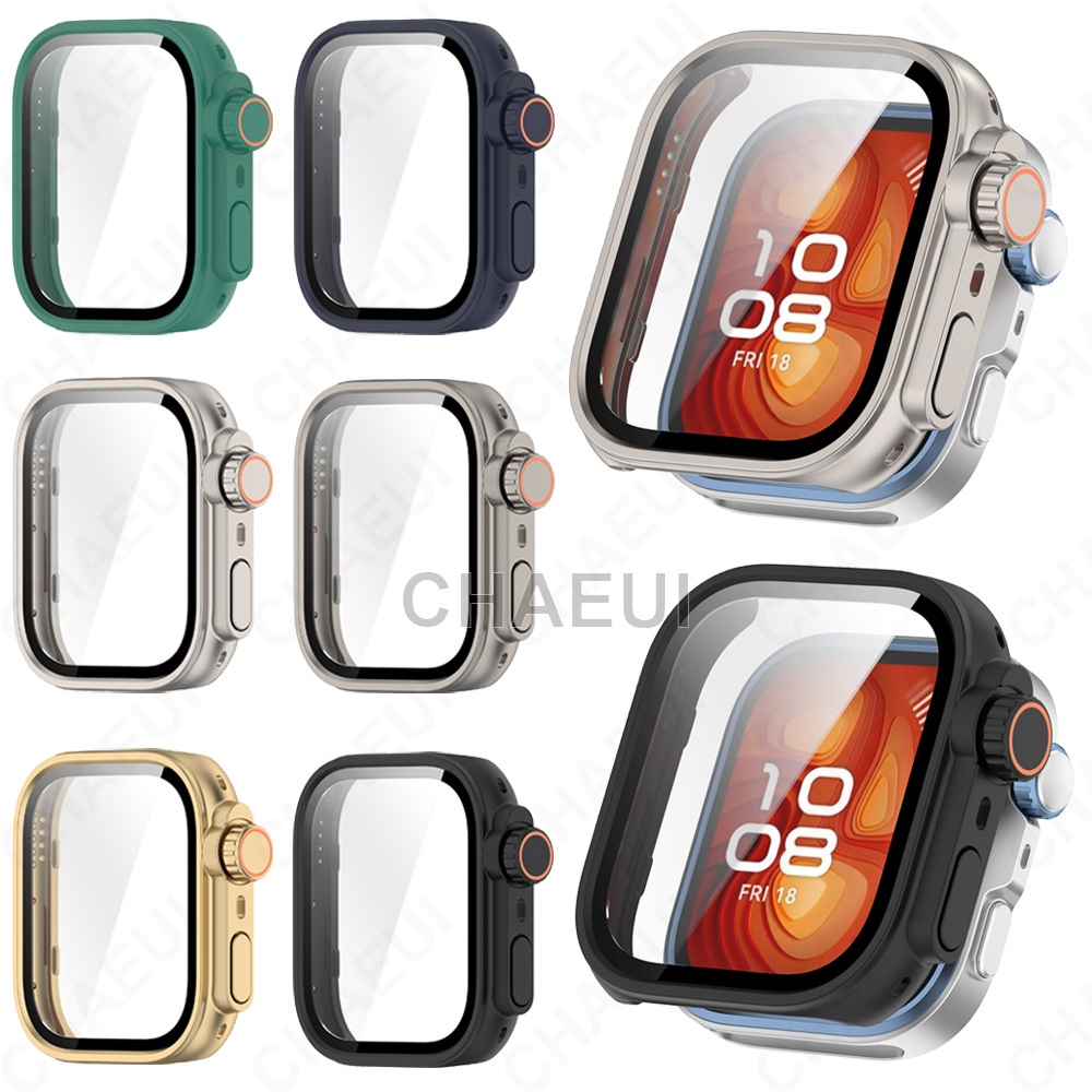 เคสพีซีพร้อมตัวป้องกันหน้าจอฟิล์มอุปกรณ์เสริมคลุมทั้งหมดสําหรับ Huawei Watch Fit 4 / Fit 4 Pro